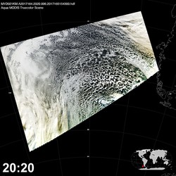 Level 1B Image at: 2020 UTC