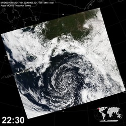 Level 1B Image at: 2230 UTC