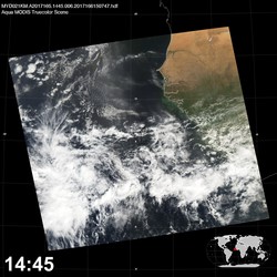 Level 1B Image at: 1445 UTC