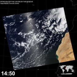 Level 1B Image at: 1450 UTC