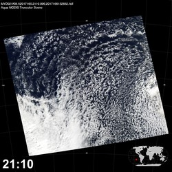 Level 1B Image at: 2110 UTC