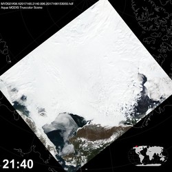 Level 1B Image at: 2140 UTC