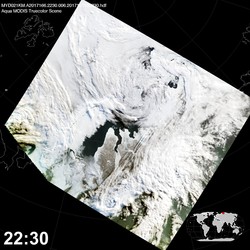 Level 1B Image at: 2230 UTC