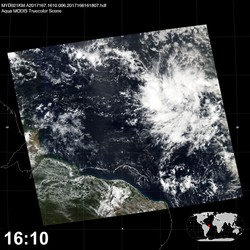 Level 1B Image at: 1610 UTC