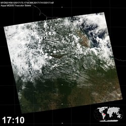 Level 1B Image at: 1710 UTC