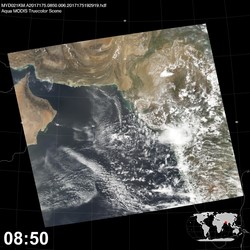 Level 1B Image at: 0850 UTC