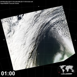 Level 1B Image at: 0100 UTC