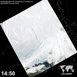 Level 1B Image at: 1450 UTC