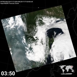 Level 1B Image at: 0350 UTC