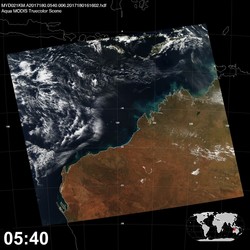 Level 1B Image at: 0540 UTC