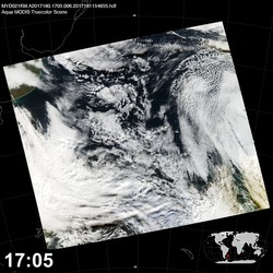 Level 1B Image at: 1705 UTC