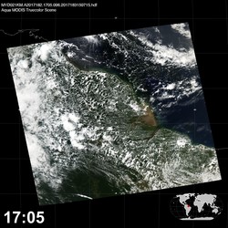 Level 1B Image at: 1705 UTC