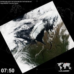 Level 1B Image at: 0750 UTC