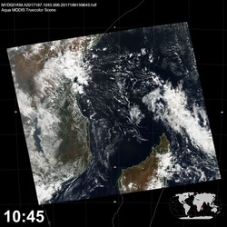 Level 1B Image at: 1045 UTC