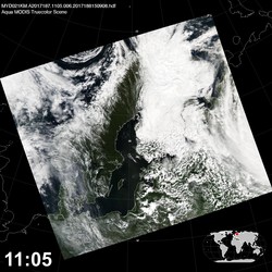 Level 1B Image at: 1105 UTC