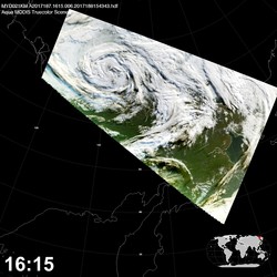 Level 1B Image at: 1615 UTC