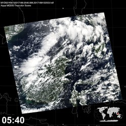 Level 1B Image at: 0540 UTC