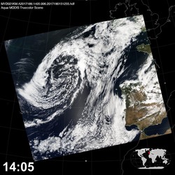 Level 1B Image at: 1405 UTC