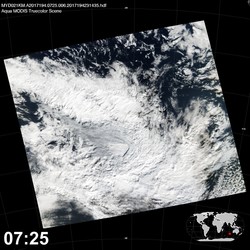 Level 1B Image at: 0725 UTC