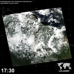 Level 1B Image at: 1730 UTC