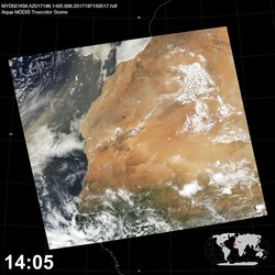 Level 1B Image at: 1405 UTC