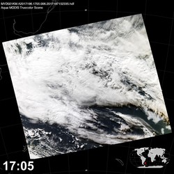 Level 1B Image at: 1705 UTC