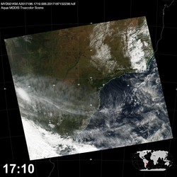 Level 1B Image at: 1710 UTC