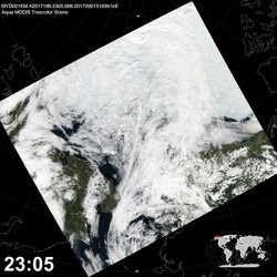 Level 1B Image at: 2305 UTC