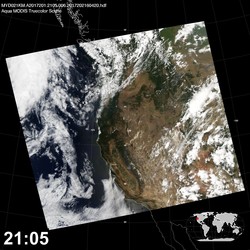 Level 1B Image at: 2105 UTC