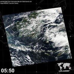 Level 1B Image at: 0550 UTC