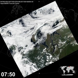 Level 1B Image at: 0750 UTC