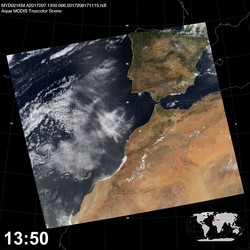 Level 1B Image at: 1350 UTC