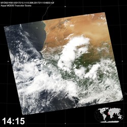 Level 1B Image at: 1415 UTC