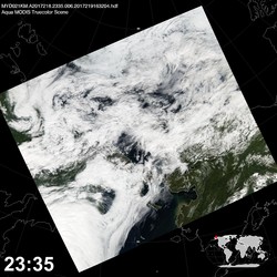 Level 1B Image at: 2335 UTC