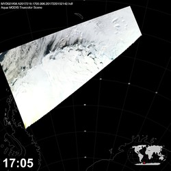 Level 1B Image at: 1705 UTC