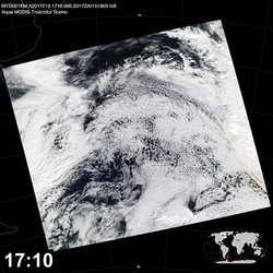 Level 1B Image at: 1710 UTC