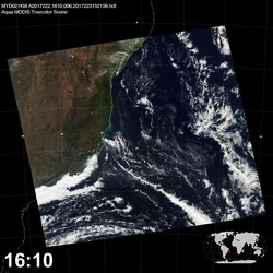 Level 1B Image at: 1610 UTC