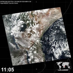 Level 1B Image at: 1105 UTC