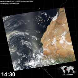 Level 1B Image at: 1430 UTC