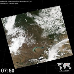 Level 1B Image at: 0750 UTC