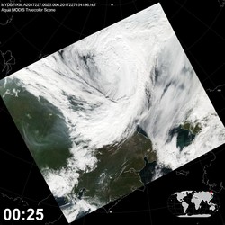 Level 1B Image at: 0025 UTC