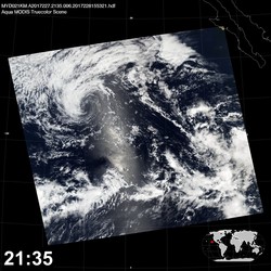 Level 1B Image at: 2135 UTC