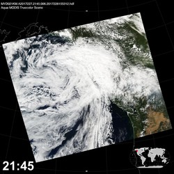 Level 1B Image at: 2145 UTC