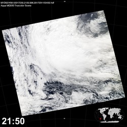 Level 1B Image at: 2150 UTC