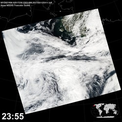 Level 1B Image at: 2355 UTC