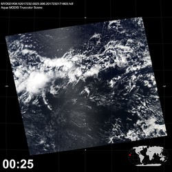 Level 1B Image at: 0025 UTC