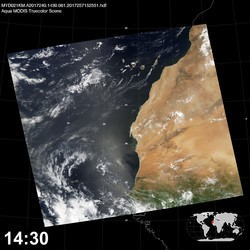 Level 1B Image at: 1430 UTC