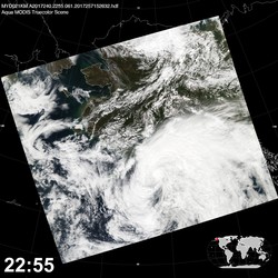 Level 1B Image at: 2255 UTC