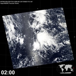 Level 1B Image at: 0200 UTC