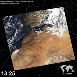 Level 1B Image at: 1325 UTC